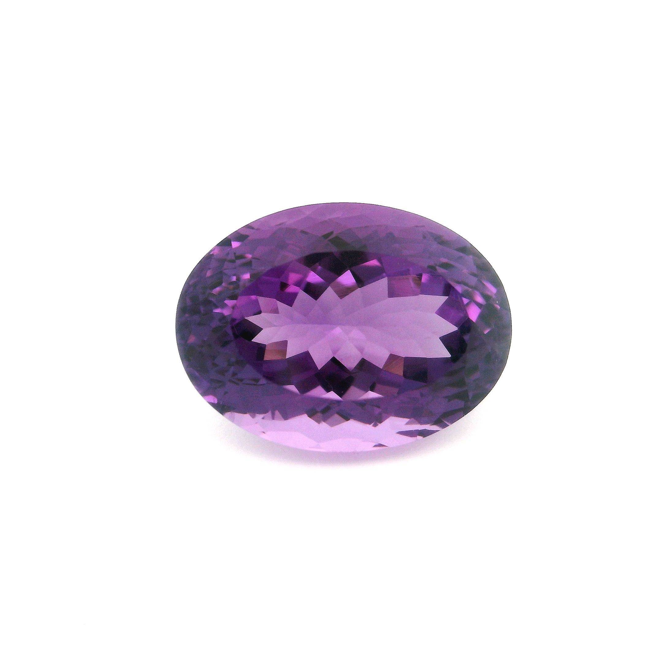9.88 ct Oval amethyst
