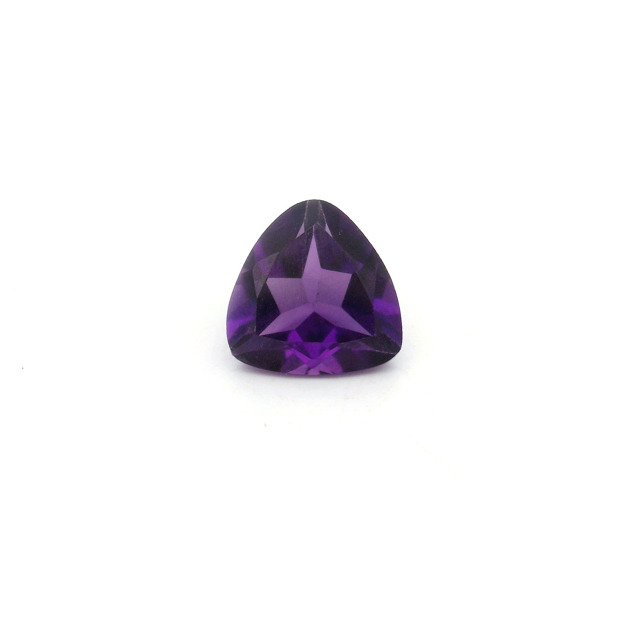 Ametyst 1,04 ct, purpurowy, szlif trójkątny