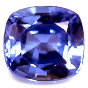 Szafir 1,23 ct, niebieski, szlif cushion