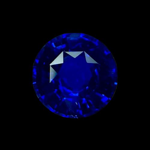SAPPHIRE FACETED 2.18ct BLUE Blue EC SRILANKA HEATED