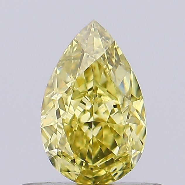 0.55 CT Fancy Intense Yellow PEAR