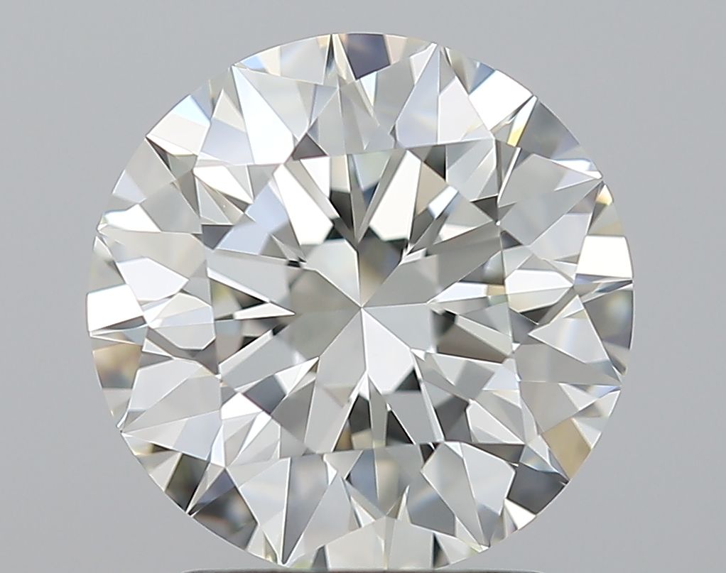 ROUND 2.37 Ct  H VS1 EX EX NON