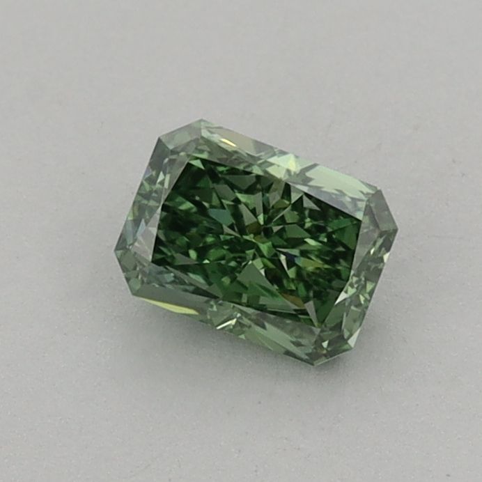 0.52 CT Fancy Vivid Green RADIANT
