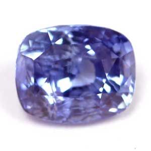 Szafir 2,98 ct, niebieski, szlif cushion