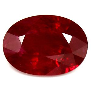RUBY FACETED 0.87ct RED Pigeon Blood Red SI REST_OF_AFRICA HEATED