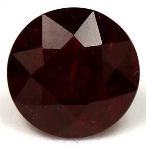 RUBY FACETED 0.94ct RED Deep Red SI REST_OF_AFRICA HEATED