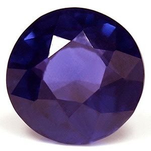 SAPPHIRE FACETED 0.97ct BLUE Deep Blue EC MADAGASCAR HEATED