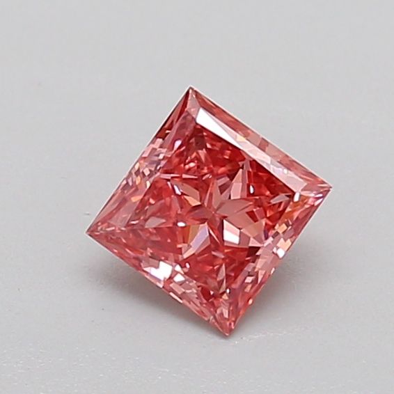 0.41 CT Fancy Reddish Pink PRINCESS