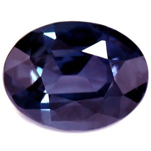 Szafir 1,49 ct, purpurowy, szlif owalny
