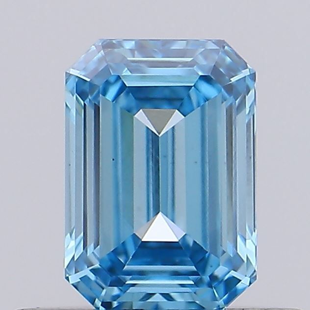 0.38 CT Fancy Vivid Blue EMERALD