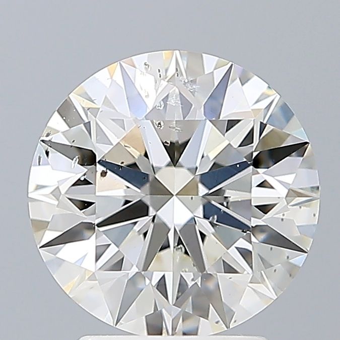 ROUND 2.5 Ct  H SI2 EX EX NON