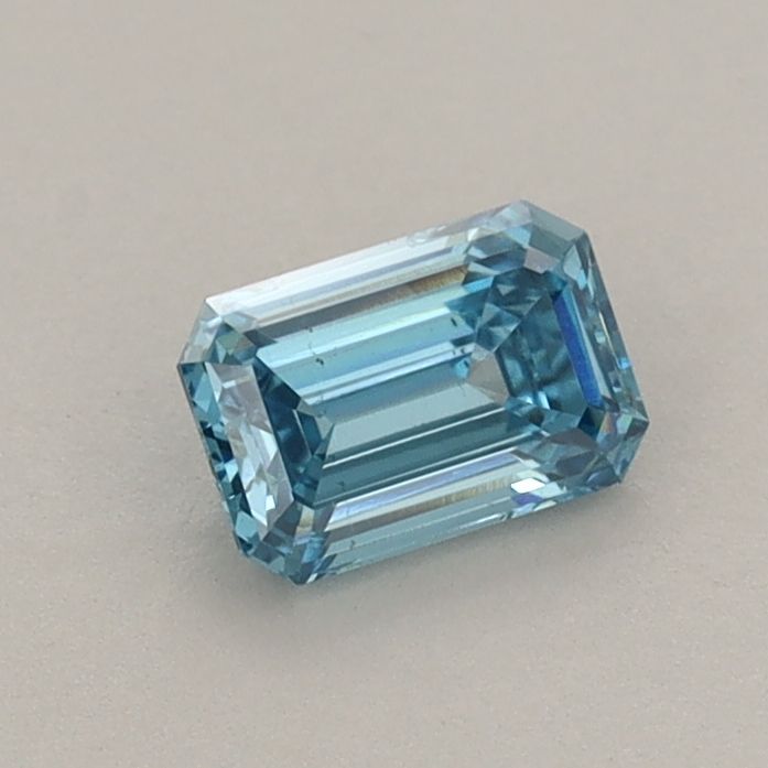 0.5 CT Fancy Vivid Blue EMERALD