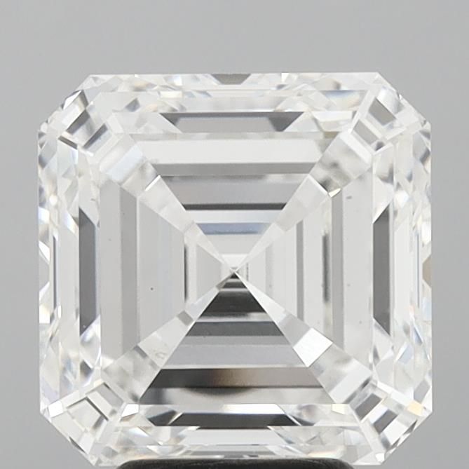 5.10 carat e VS1 EX Cut IGI asscher diamond