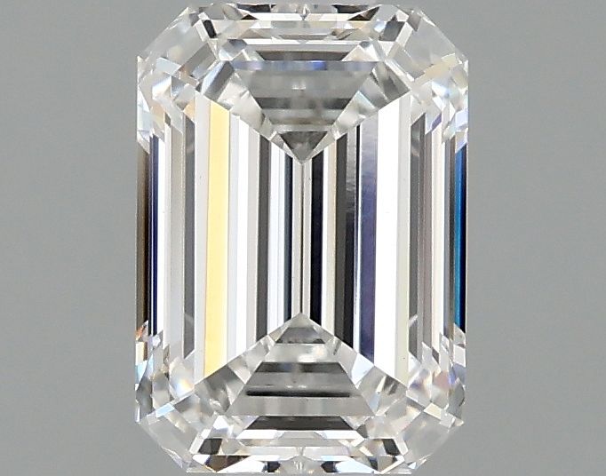 Diamant Émeraude 1.53 ct - Couleur E - Pureté VVS2