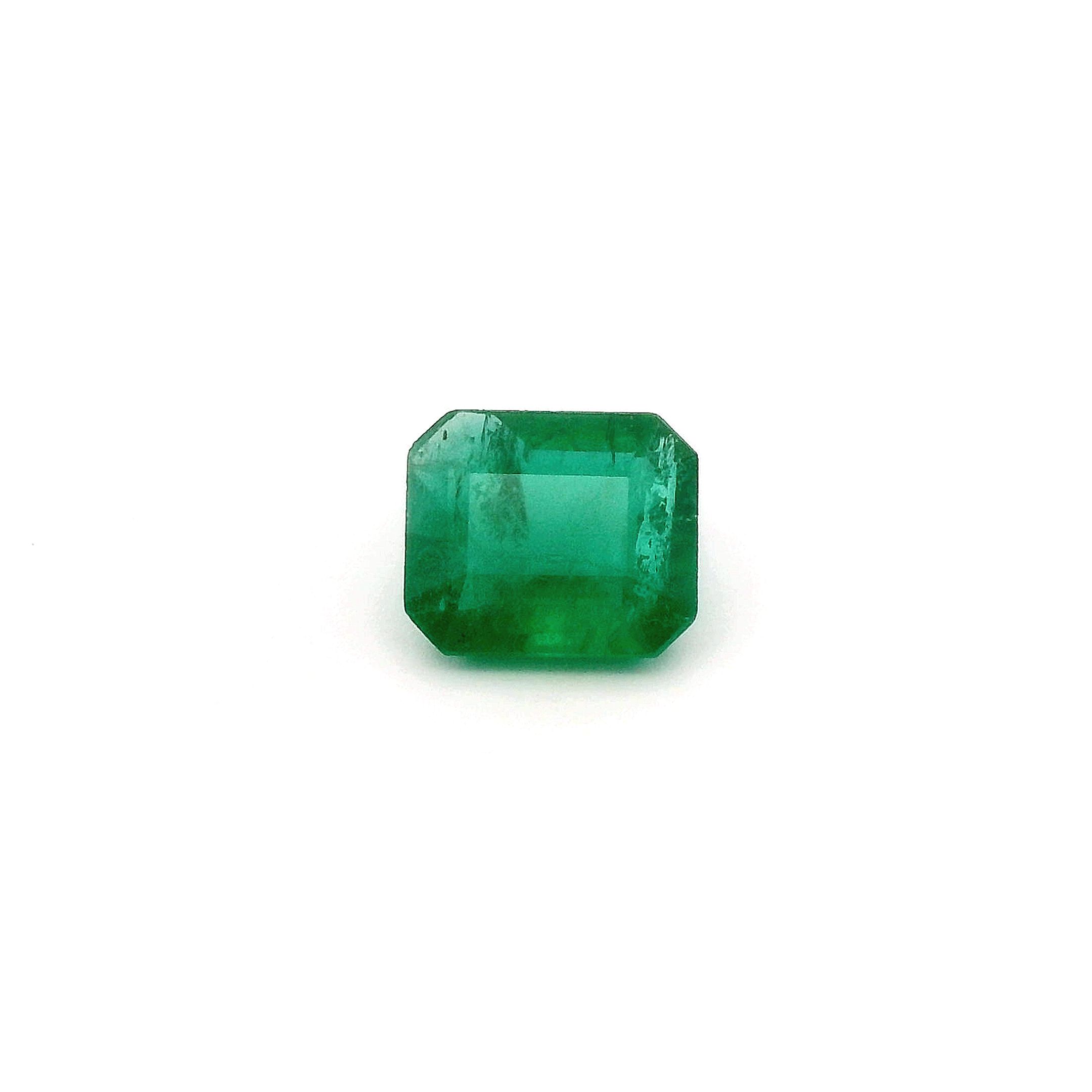 2.2 ct Octagonal Emerald