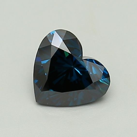 1.1 CT Fancy Deep Blue HEART