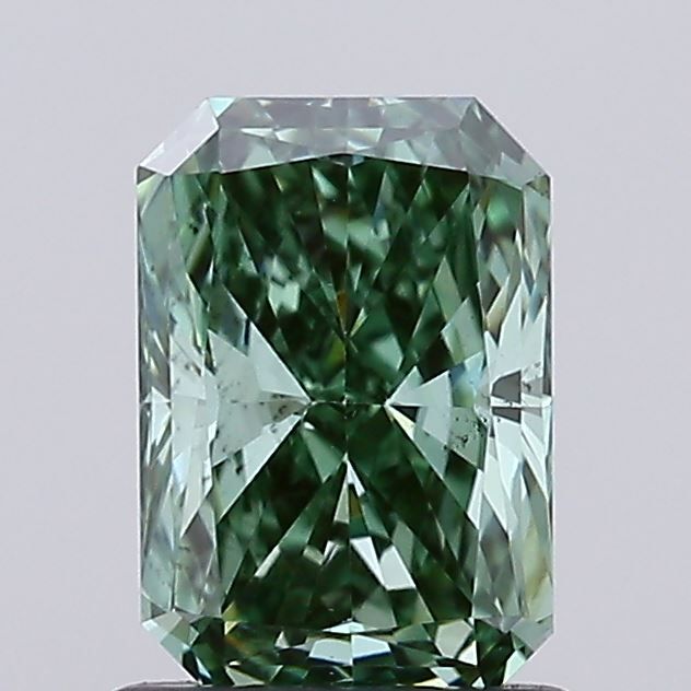1.04 CT Fancy Vivid Green RADIANT
