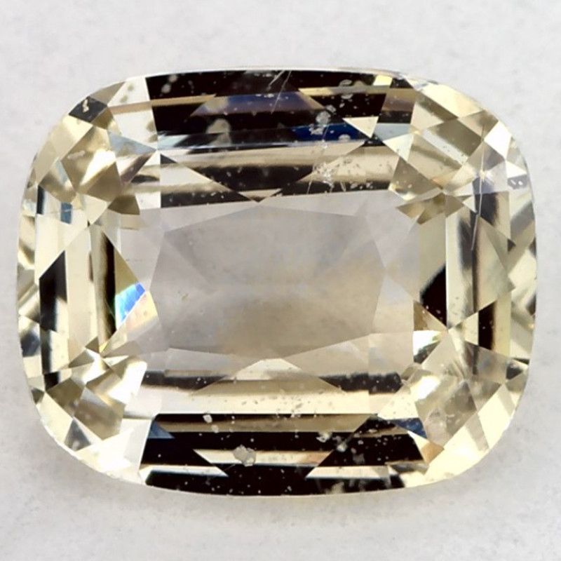 Szafir 1,52 ct, zielony, szlif cushion