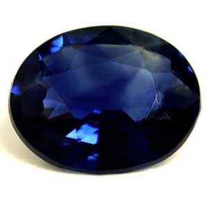 Szafir 1,08 ct, niebieski, szlif owalny
