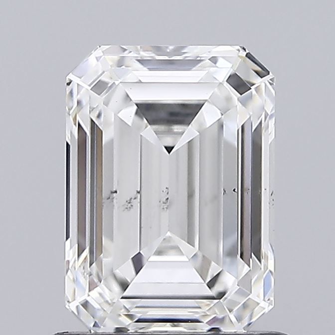 Diamant Émeraude 1.02 ct - Couleur F - Pureté SI1