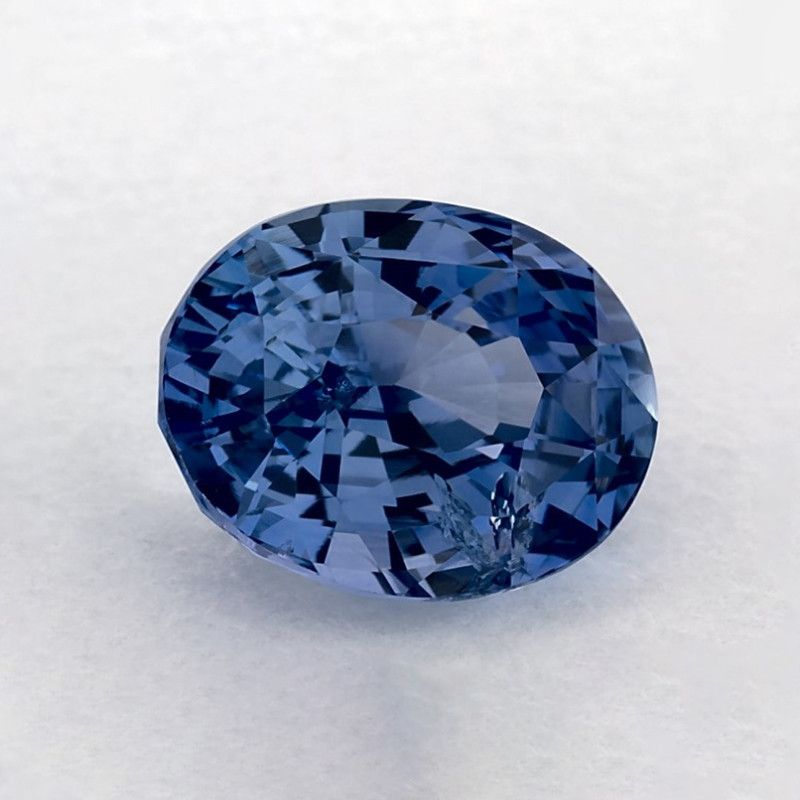 Szafir 4,15 ct, niebieski, szlif owalny