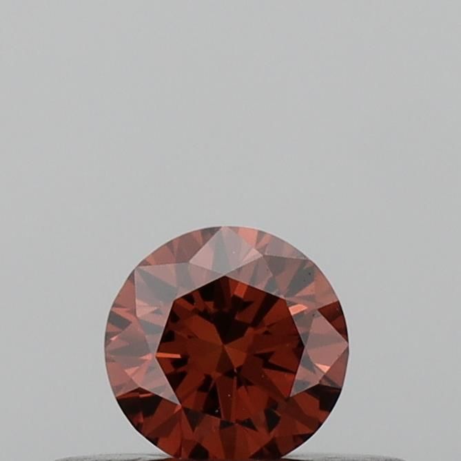 0.21 CT Fancy Deep Orange ROUND