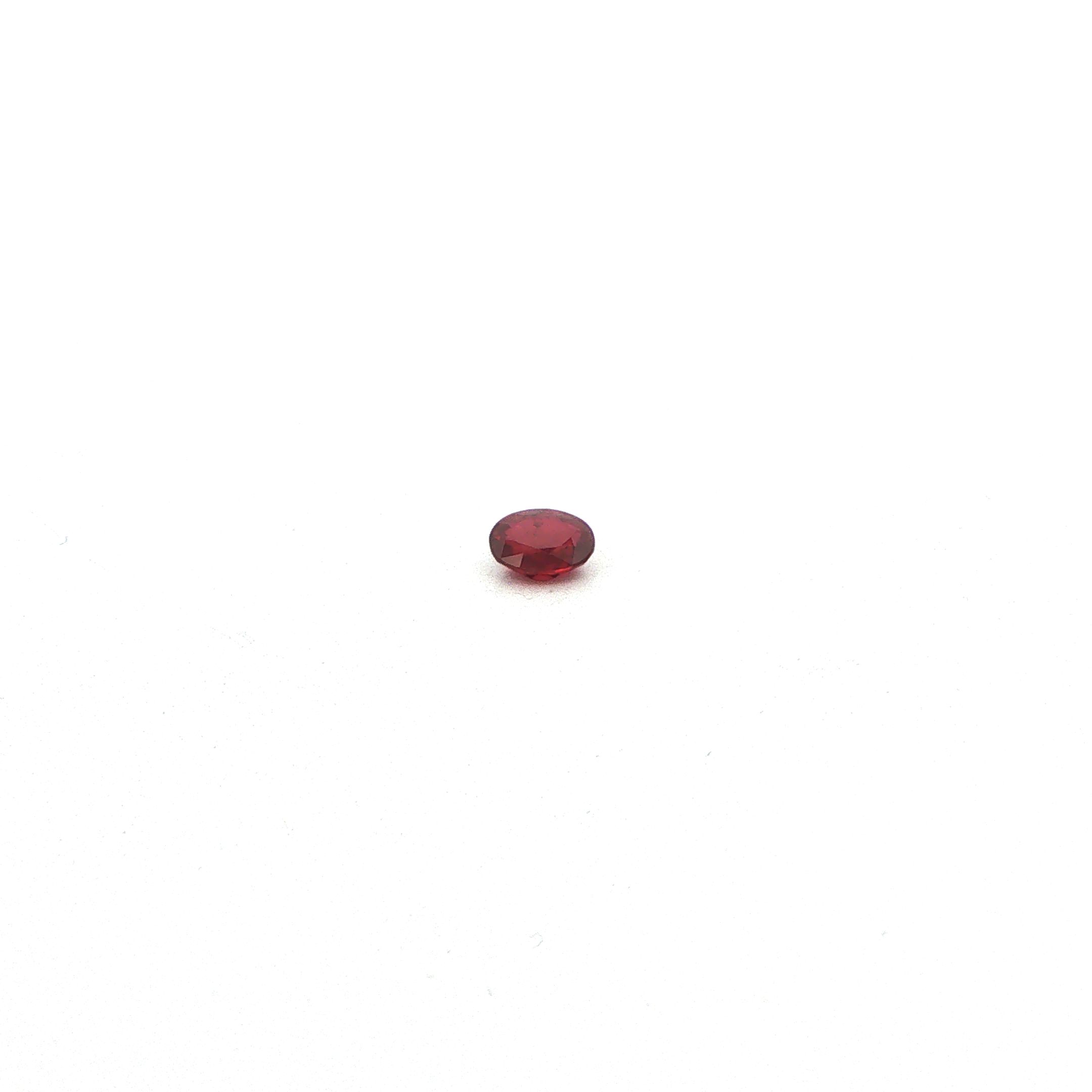 0.35 ct Oval ruby