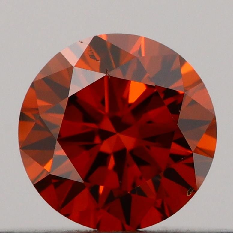 0.29 CT Fancy Deep Orange ROUND