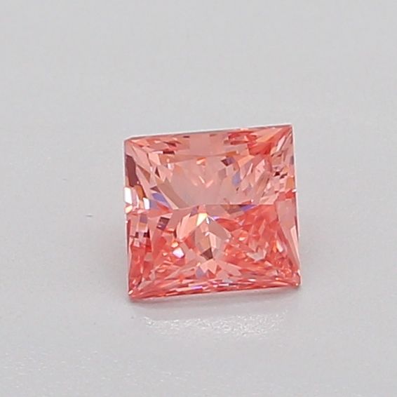 0.4 CT Fancy Orangey Pink PRINCESS