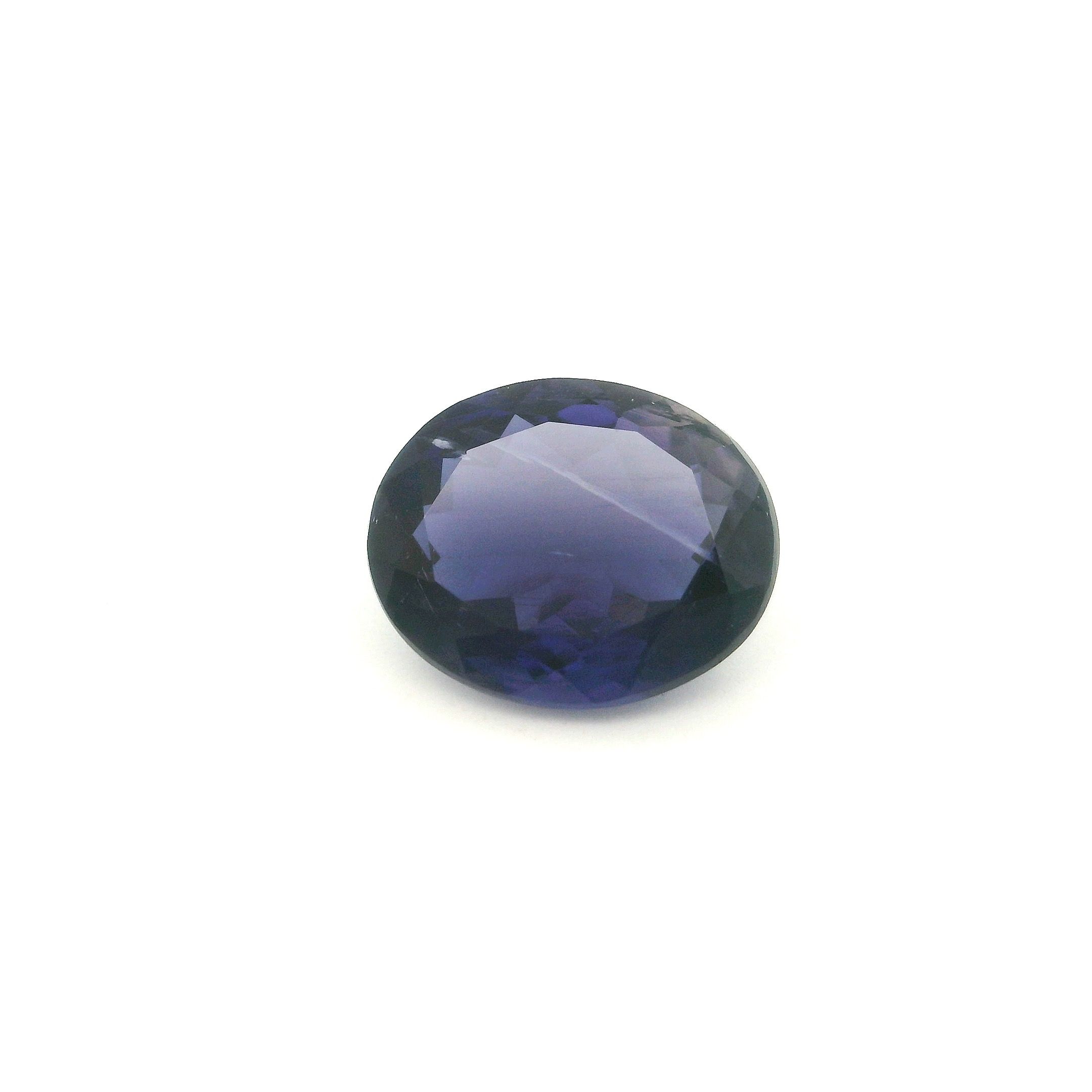 Iolit 2,74 ct, niebieski, szlif owalny
