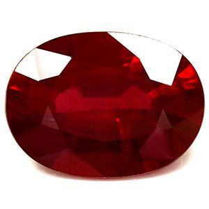 RUBY FACETED 2.76ct RED Pigeon Blood Red EC REST_OF_AFRICA HEATED