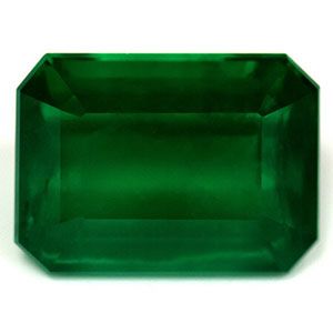 Szmaragd 6,13 ct, zielony, szlif szmaragdowy