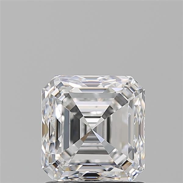 Prírodný diamant asscher, VS2, E,... Prírodný diamant asscher, VS2, E,...