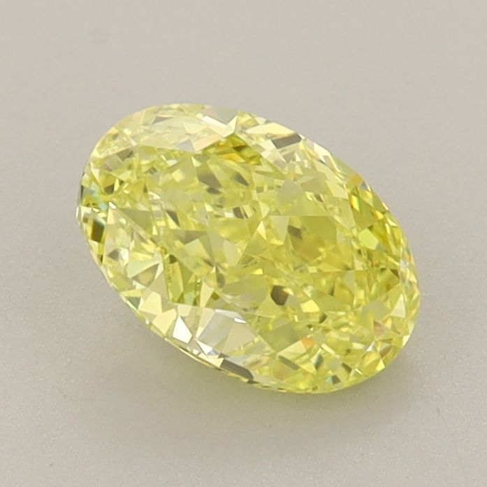 1.07 CT Fancy Vivid Yellow OVAL