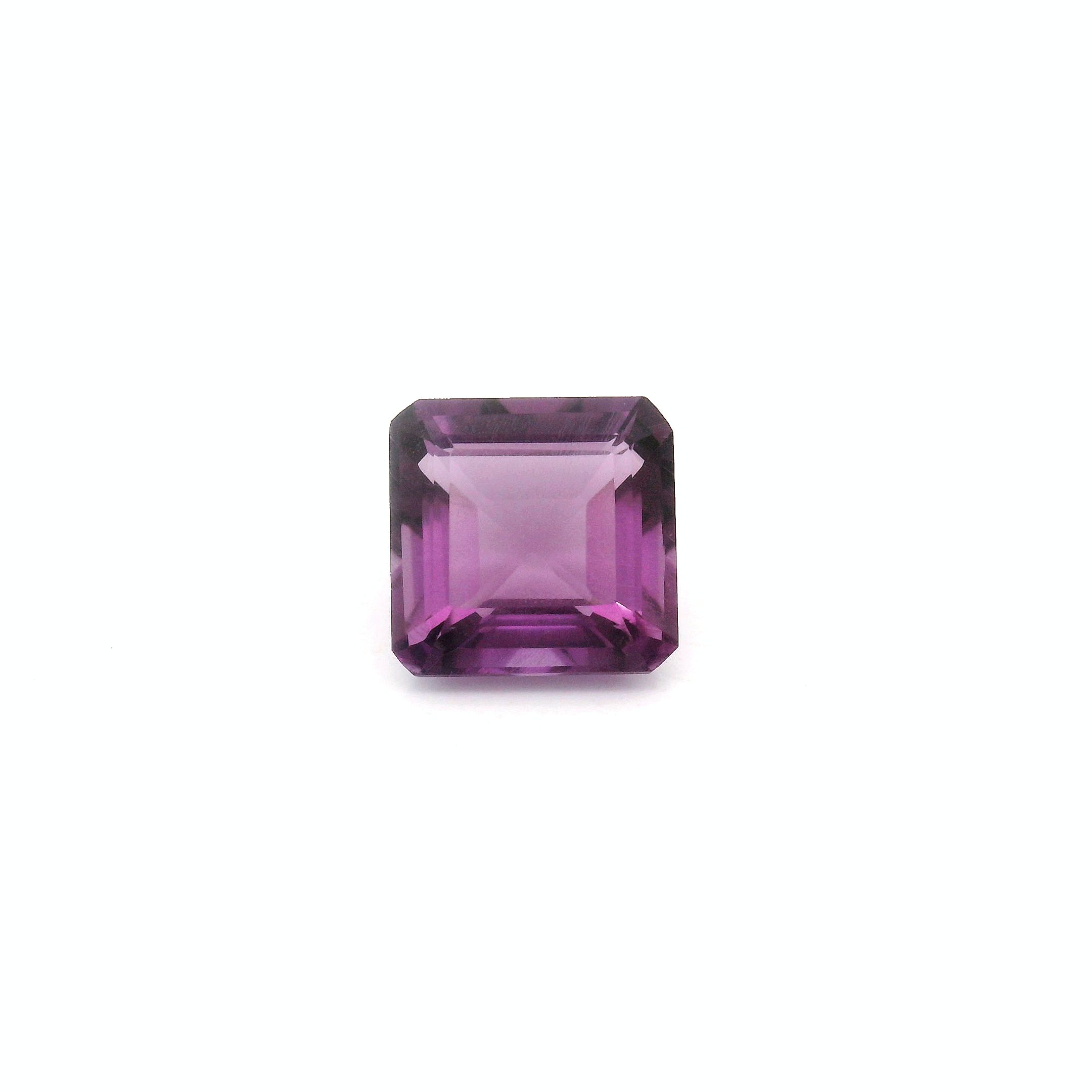 Ametyst 1,20 ct, purpurowy, szlif ośmiokątny