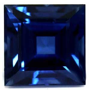 SAPPHIRE FACETED 1.56ct BLUE Intense Blue EC SRILANKA NONE
