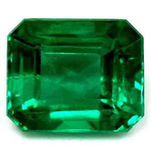 Szmaragd 2,19 ct, zielony, szlif szmaragdowy