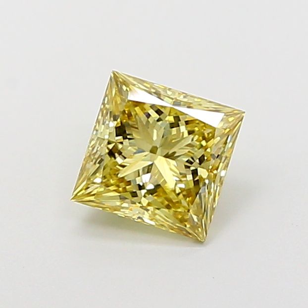 1.09 CT Fancy Intense Yellow PRINCESS