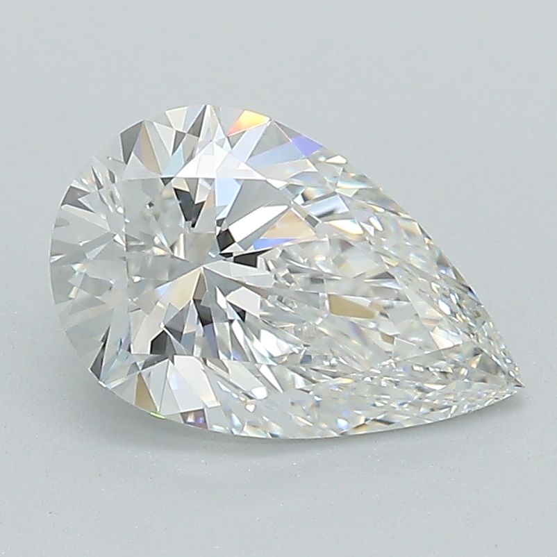 Diamant Poire 1.51 ct - Couleur E - Pureté VVS2
