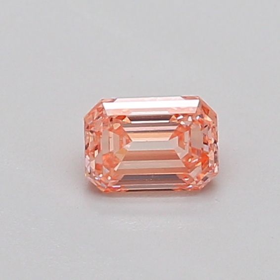 0.32 CT Fancy Intense Orangey Orange EMERALD