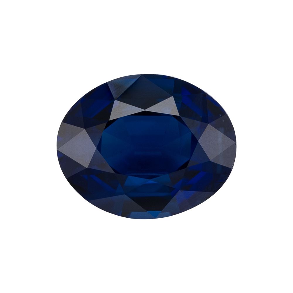 SAPPHIRE FACETED 1.65ct BLUE SI MADAGASCAR HEATED