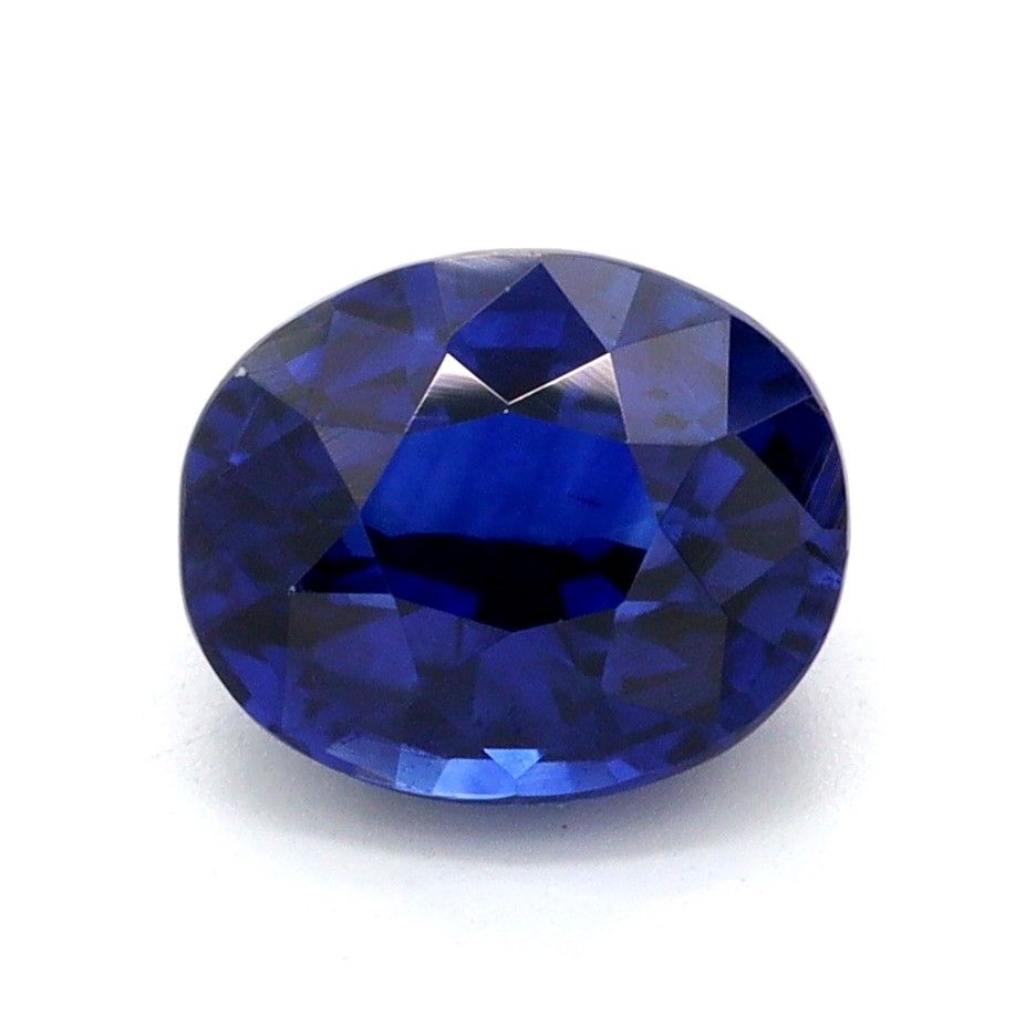 Szafir 1,04 ct, niebieski, szlif owalny