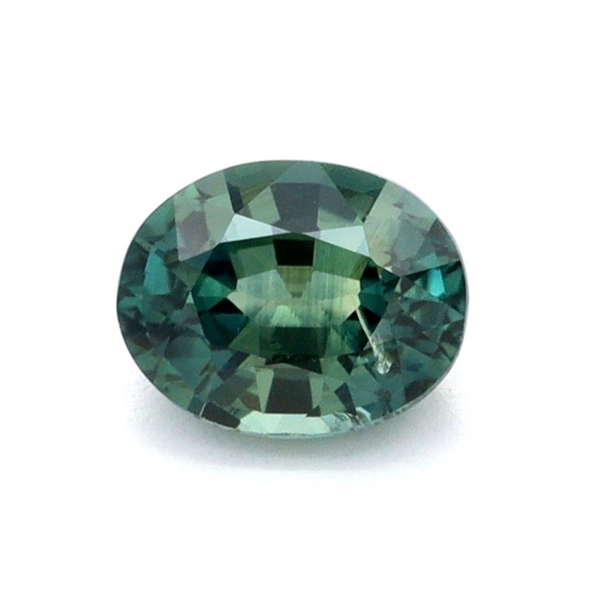 SAPPHIRE FACETED 0.49ct TEAL TEAL EC AUSTRALIA HEATED