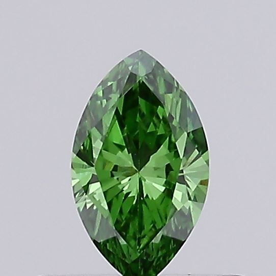 0.25 CT Fancy Vivid Green MARQUISE