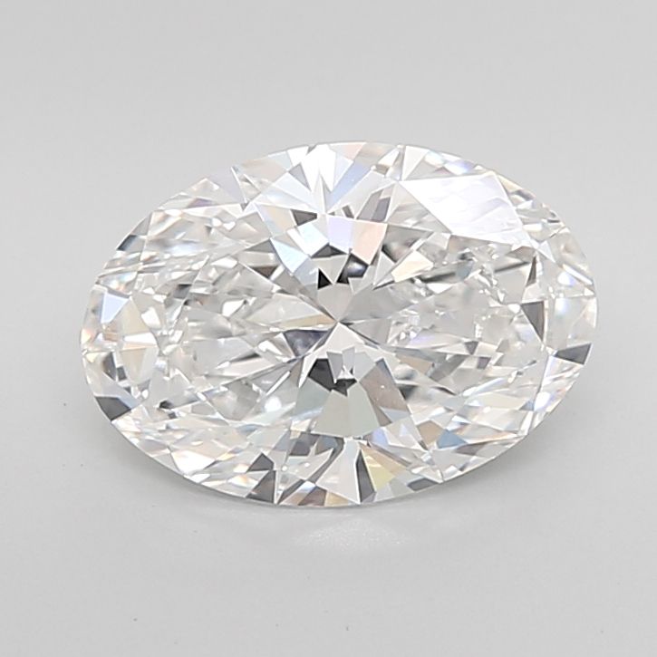 Diamant Ovale 3.07 ct - Couleur E - Pureté VVS1