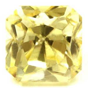 SAPPHIRE FACETED 0.94ct YELLOW Vivid Yellow EC SRILANKA NONE