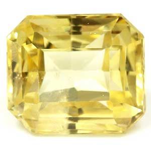 SAPPHIRE FACETED 1.13ct YELLOW Vivid Yellow EC SRILANKA NONE