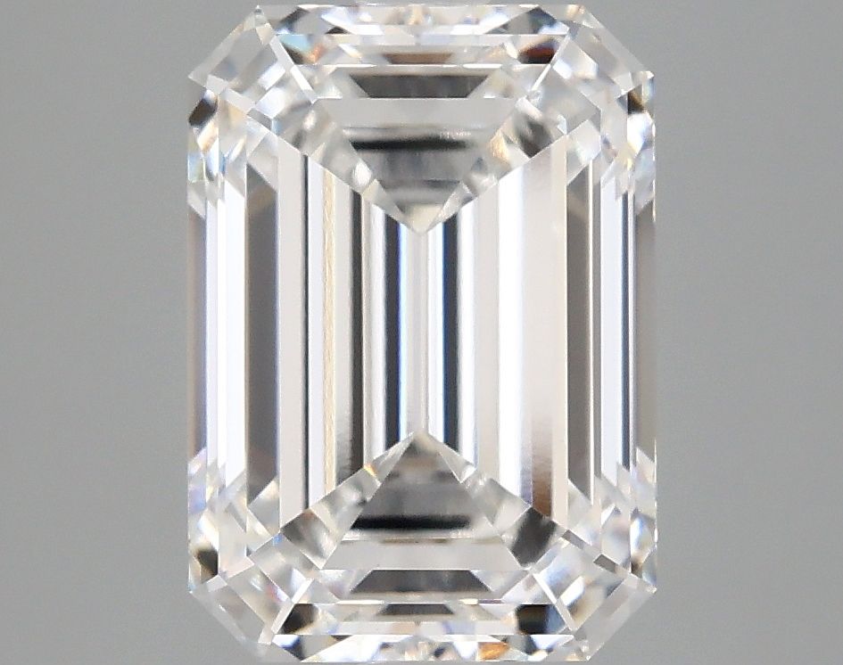 Diamant Émeraude 4.10 ct - Couleur E - Pureté VVS2