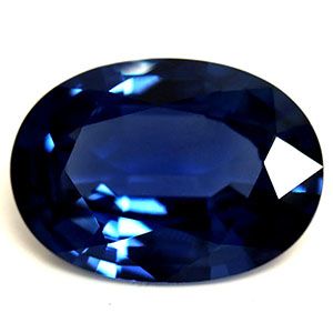 SAPPHIRE FACETED 1.14ct BLUE Intense Blue EC MADAGASCAR NONE