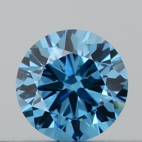 0.19 CT Fancy Vivid Blue ROUND